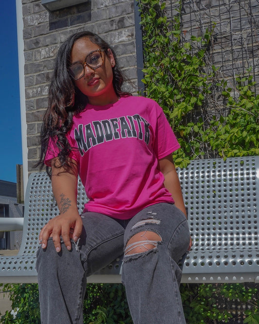 MaddFaith "Pink" Curve T-Shirt