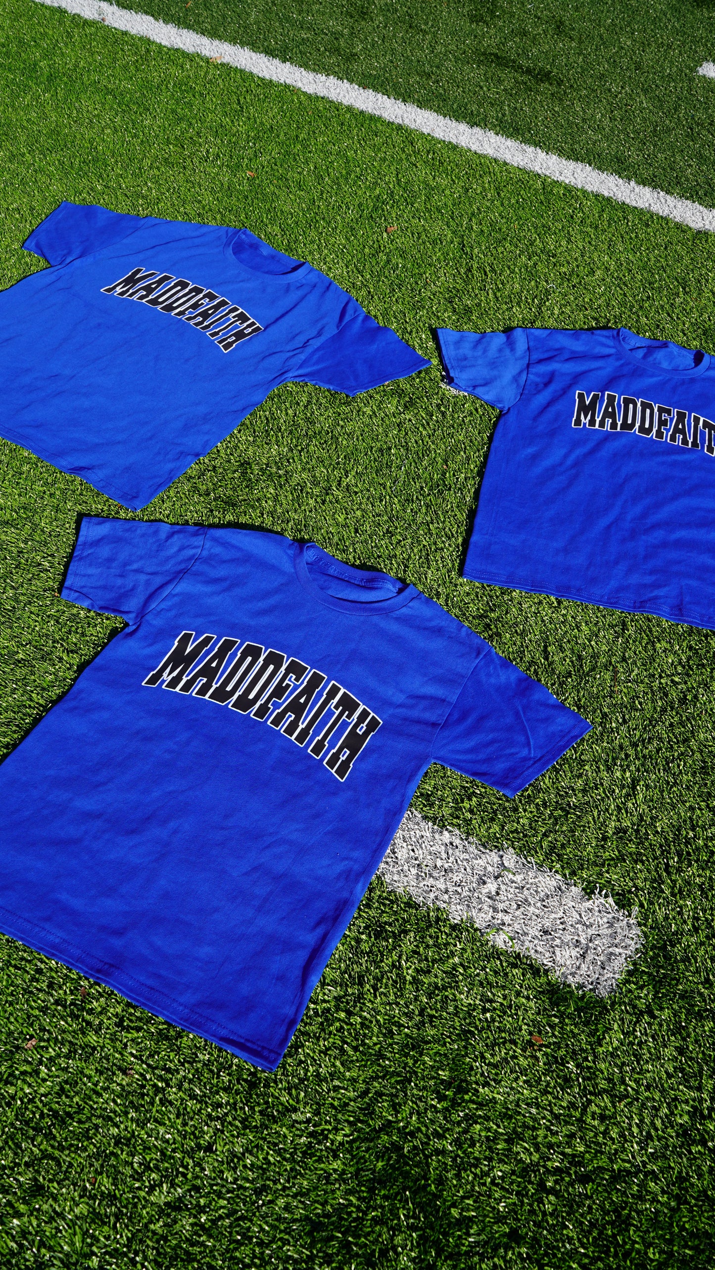 MaddFaith "Blue" Curve T-Shirt