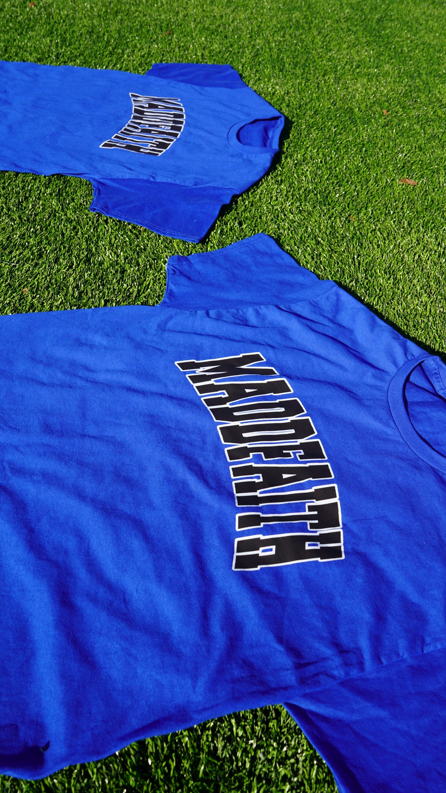 MaddFaith "Blue" Curve T-Shirt