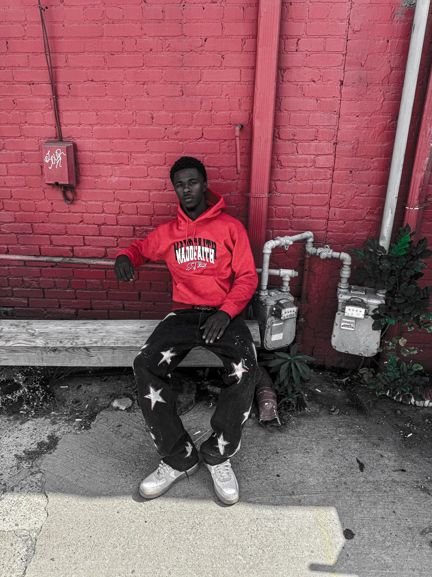 MaddFaith "DOUBLE LOGO" Hoodie